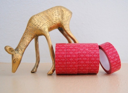 Паперовий скотч Washi Tape Freckled Fawn, FF006, довжина 10 м, ширина 1,5см