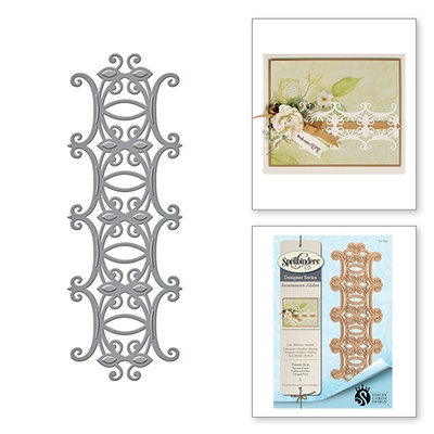 Нож для вырубки от Spellbinders - Stacey Caron - Renaissance Jubilee - Tuscany Strip