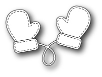 Нож для вырубки от Memory Box - Stitched Mittens  