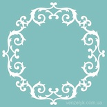 Чипборд від Вензелик - Рамка 61, 88x88 мм, розмір: 88x88 мм