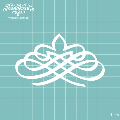 Чипборд від Вензелик - Вензель 14, розмір: 4,9x8,2см