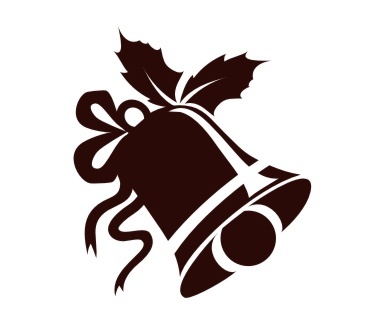 Акриловый штамп Christmas Stamp SR015 Колокольчик, размер 2 * 2,3 см