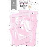 Набір рамок №1 Pink 39шт., ТМ Фабрика Декору
