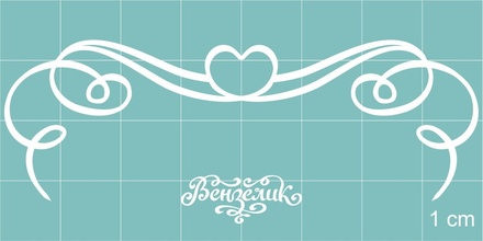 Чипборд від Вензелик - Венера 01, 78*26 мм