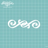 Чипборд від Вензелик - Вензель 18, розмір: 2,8x10 см