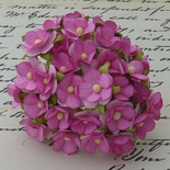 Цветочки любви - sweetheart, цвет розовый, диаметр - 15мм, 10 шт.