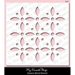 Маска My Favorite Things - Stensils MPD Square Motif, 15х15см