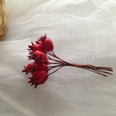 Шиповник, цвет красный, пучок из 12 штук