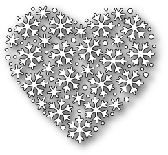 Ножі для вирубки від Memory Box - Snowflake Heart