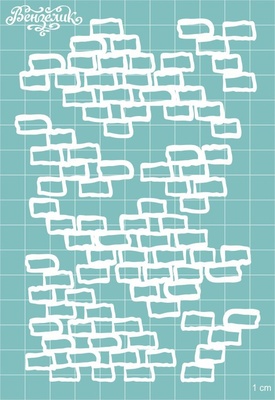 Чипборд від Вензелик - Фон 42, розмір: 145x98 мм