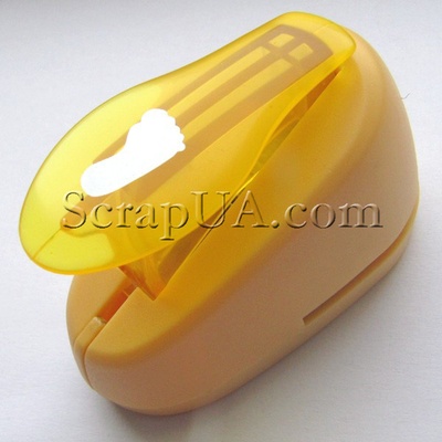 Фигурный дырокол Чарівна Мить - Ножка, размер 1.8 см