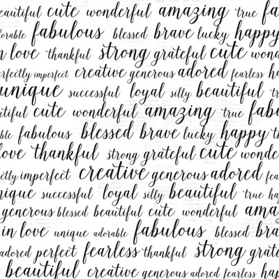 Аркуш паперу для скрапбукінгу від Lemon Owl - Plans for Today, Night Sky, 30x30