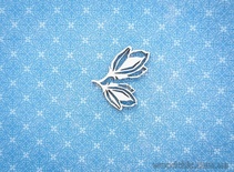 Чипборд от WOODchic - "Бутоны магнолии", 4x4 см