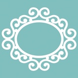 Чипборд від Вензелик - Рамочка 40, розмір: 60*45 мм