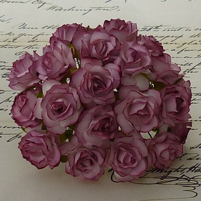 Дикая роза, цвет розовый, диаметр - 30мм, 1 шт.