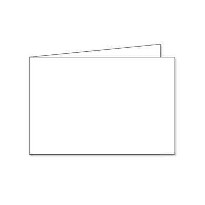 Заготовка для открытки Long, 10х15, цвет белый, 1 шт.