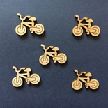 Деревʼяна фігурка WOOD-119 - Велосипед, 1 штука