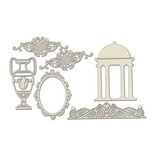 Набір чіпбордів Античний декор 1 10х15см 75, колір молочний, ТМ Фабрика Декору