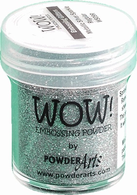 Пудра для эмбоссинга Wow - Metallic Silver Sparkle - Regular, 15 мл.