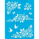 Трафарет - Фабрика Декору - Неживість, 15см х 20см