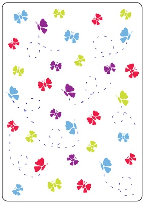 Папка для ембосінгу Crafts Too Embossing Folder - Butterflies