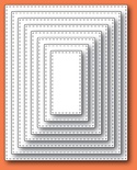 Ножи от Memory Box - Stitched Rectangle Layers craft dies