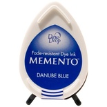 Чорнило для штампінгу Tsukineko - Memento Dew Drops Danube Blue