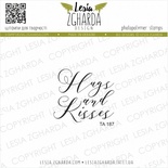 Акриловий штамп Lesia Zgharda Hugs and kisses ТА 187