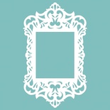 Чипборд від Вензелик - Рамка 52, розмір: 64*104 мм