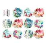 Набір наліпок (стікерів) для журналінгу 1 - 048, ТМ Фабрика Декору