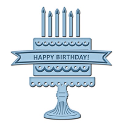Нож для вырубки от Spellbinders - Birthday Cake