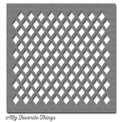 Маска My Favorite Things - Stencil MPD Fishnet, 15х15см