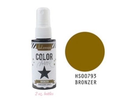 Фарба-сприйм від Heidi Swapp з перламутровим блиском - BRONZER - COLOR SHINE SPRITZ, 50мл