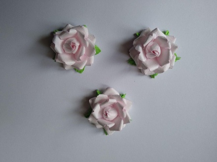 Трояндочка, рожева, 35x15 мм, 1 шт