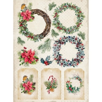 Аркуш з картинками LemonCraft - Yuletide - Vintage Time 034