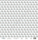 Лист односторонней бумаги от Mona Design - Улыбайся, 30х30см