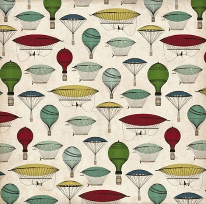 Аркуш скрап-паперу Echo Park - HOT AIR BALLOON, 30x30 см
