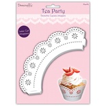 Обгортки - Tea Party Cupcake Wrappers - Love, 12 шт