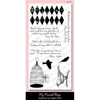 Акриловые штампы My Favorite Things - Inspired By Caged Bird