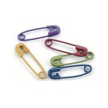 Декоративные английские булавки Creative Impressions - Matte Heritage Mini Painted Safety Pins