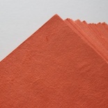 Тутовий папір ручної роботи, колір помаранчевий, формат А4