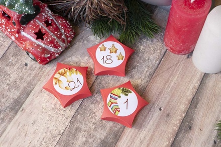 Набір для творчості Адвент-календар #7 UA, ТМ Fabrika Decoru, укр.мова