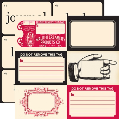 Аркуш скрап-паперу від Echo Park - Do Not Remove Paper