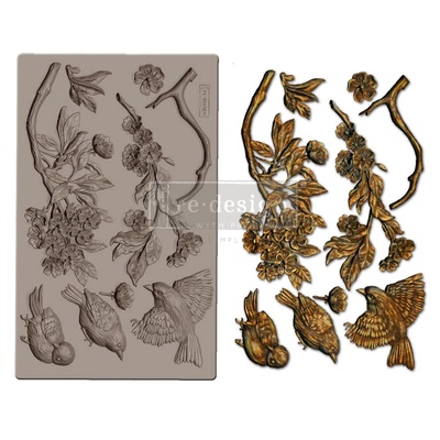 Молди силіконові від Prima - Aviary, Re - Design Mould 5"X8