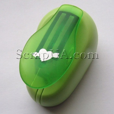 Фигурный дырокол Чарівна Мить - Сердце со стрелой, размер 1 см