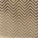 Крафт - картон з золотим тисненням - Шеврон - Bazzill Foiled Cardstock - Gold Chevron, розмір 30x30, 1