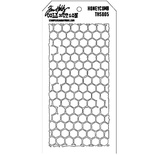 Маска Ranger - Tim Holtz - Layering Stencil - Honeycomb, 13x20 см