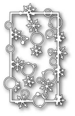 Ніж для вирубки від Poppystamps - Flurry Frame