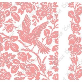 Папка для тиснения от Cuttlebug - Anna Griffin Aviary -Cuttlebug A2 Set