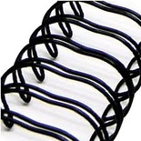 Спираль для биндера Zutter - Bind-It-All - цвет черный, 19 мм, 6 штук